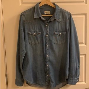 Universal Thread (Target) Oversized Denim Shirt